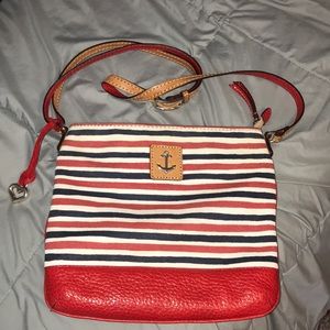 Brighton Nautical Red, White, & Blue Handbag